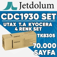 JETDOLUM JET-TK8305-TAKIM UTAX TRIUMPH ADLER 3005Ci/3505Ci/CDC1930/CDC1935/DC...