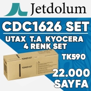 JETDOLUM JET-CDC1626-TAKIM UTAX TRIUMPH ADLER PC2660DN/PC2660iMFP/PC2660MFP/P...