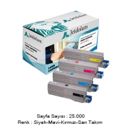 JETDOLUM JET-C532-TAKIM OKI C532DN/C542DN/MC563DN/MC573DN 25000 Sayfa 4 RENK ...