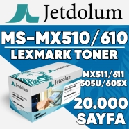 JETDOLUM JET-MS/MX510U LEXMARK MS510/MS610/505U & MX510/MX511/MX611/605X 2000...