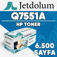 JETDOLUM JET-Q7551A HP Q7551A 6500 Sayfa SİYAH MUADIL Lazer Yazıcılar / Faks ...