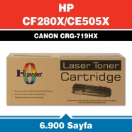HPRINT HPRHCE505X/CF280X HP CE505X/CF280X 6900 Sayfa SİYAH MUADIL Lazer Yazıc...