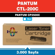 HPRINT HPRCTL-200C PANTUM CP2500C 3000 Sayfa MAVİ (CYAN) MUADIL Lazer Yazıcıl...