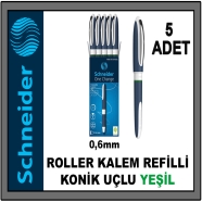 SCHNEIDER 183704 ONE CHANGE KONİK UÇLU REFİLLİ ROLLER KALEM 0,6 mm 0,6 mm Rol...