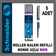 SCHNEIDER 183708 ONE CHANGE KONİK UÇLU REFİLLİ ROLLER KALEM 0,6 mm 0,6 mm Rol...