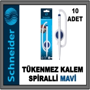 SCHNEIDER 4120 KLICK-FIX SPİRALLİ TÜKENMEZ KALEM 0,7 mm Tükenmez Kalem