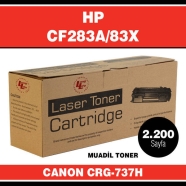 LONG LIFE LLHCF283X HP CF283X 2200 Sayfa SİYAH MUADIL Lazer Yazıcılar / Faks ...