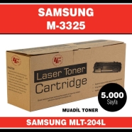 LONG LIFE LSMLT-D204L SAMSUNG MLT-D204L 5000 Sayfa SİYAH MUADIL Lazer Yazıcıl...