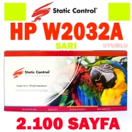 STATIC CONTROL 002-08-LKW2032A HP 415A W2032A 2100 Sayfa SARI (YELLOW) MUADIL...