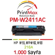 PRINTMAX PM-W2411AC PM-W2411AC 1000 Sayfa MAVİ (CYAN) MUADIL Lazer Yazıcılar ...