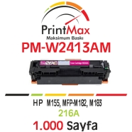 PRINTMAX PM-W2413AM PM-W2413AM 1000 Sayfa KIRMIZI (MAGENTA) MUADIL Lazer Yazı...