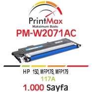 PRINTMAX PM-W2071AC PM-W2071AC 1000 Sayfa MAVİ (CYAN) MUADIL Lazer Yazıcılar ...