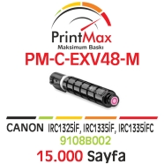 PRINTMAX PM-C-EXV48-M PM-C-EXV48-M 15000 Sayfa KIRMIZI (MAGENTA) MUADIL Lazer...