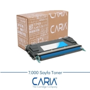 CARIA CTL746C C746C 7000 Sayfa MAVİ (CYAN) MUADIL Lazer Yazıcılar / Faks Maki...