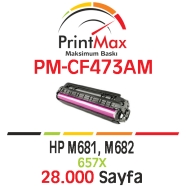 PRINTMAX PM-CF473AM PM-CF473AM 28000 Sayfa KIRMIZI (MAGENTA) MUADIL Lazer Yaz...