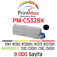 PRINTMAX PM-C532BK PM-C532BK 9000 Sayfa SİYAH MUADIL Lazer Yazıcılar / Faks M...