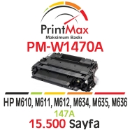 PRINTMAX PM-W1470A PM-W1470A 15500 Sayfa SİYAH MUADIL Lazer Yazıcılar / Faks ...