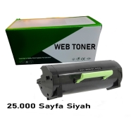 WEB TONER WT-MS321/MX521 WT-MS321/MX521 25000 Sayfa SİYAH MUADIL Lazer Yazıcı...