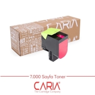 CARIA CTL725M C725M 7000 Sayfa KIRMIZI (MAGENTA) MUADIL Lazer Yazıcılar / Fak...