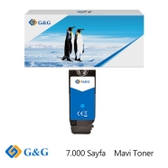 G&G GG-CL74C5XFC GG-CL74C5XFC 7000 Sayfa MAVİ (CYAN) MUADIL Lazer Yazıcılar /...