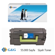 G&G NT-CL580XXXCF NT-CL580XXXCF 55000 Sayfa SİYAH MUADIL Lazer Yazıcılar / Fa...