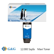 G&G NT-CL74C5XXFC NT-CL74C5XXFC 12000 Sayfa MAVİ (CYAN) MUADIL Lazer Yazıcıla...