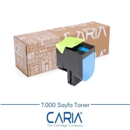 CARIA CTL725C C725C 7000 Sayfa MAVİ (CYAN) MUADIL Lazer Yazıcılar / Faks Maki...