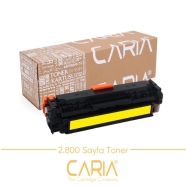 CARIA CTHCC532A CC531A UNIVERSAL 2800 Sayfa SARI (YELLOW) MUADIL Lazer Yazıcı...