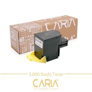 CARIA CTL310Y CSCX310Y 3000 Sayfa SARI (YELLOW) MUADIL Lazer Yazıcılar / Faks...