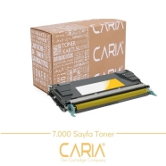 CARIA CTL746Y C746Y 7000 Sayfa SARI (YELLOW) MUADIL Lazer Yazıcılar / Faks Ma...