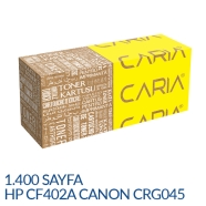 CARIA CTHCF402A CF402A UNIVERSAL 1400 Sayfa SARI (YELLOW) MUADIL Lazer Yazıcı...
