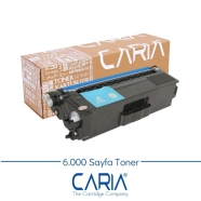 CARIA CTBTN348C TN348C UNIVERSAL 6000 Sayfa MAVİ (CYAN) MUADIL Lazer Yazıcıla...