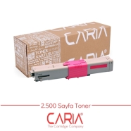 CARIA CTOC310M C310M UNIVERSAL 2500 Sayfa KIRMIZI (MAGENTA) MUADIL Lazer Yazı...