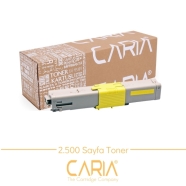 CARIA CTOC310Y C310Y UNIVERSAL 2500 Sayfa SARI (YELLOW) MUADIL Lazer Yazıcıla...