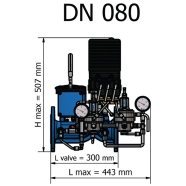 DKY 11431882211218 HydroNYX-Smart DMA NYX-2P-NB/DC DN80 PN16 GGG40 DKY Kontro...