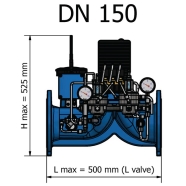 DKY 11431882211217 HydroNYX-Smart DMA NYX-2P-NB/DC DN150 PN16 GGG40 DKY Kontr...