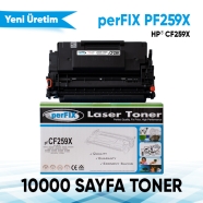 PERFIX PF259X PF259X 10000 Sayfa SİYAH MUADIL Lazer Yazıcılar / Faks Makinele...