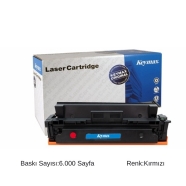KEYMAX 352720-043000 HP W2033X 6000 Sayfa KIRMIZI (MAGENTA) MUADIL Lazer Yazı...