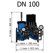 DKY 11431882211232 HydroNYX-Smart DMA NYX-2P-NB/DC DN100 PN16 GGG40 DKY Kontr...