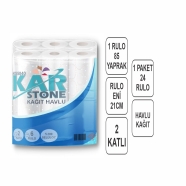 KARSTONE KS5040 KOPARMALI 24'lü FOTOSELLİ DİSPENSERLER İÇİN RULO 40 g/m² ÇİFT...