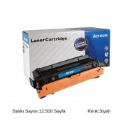 KEYMAX 351787-031000 HP CF450A 12500 Sayfa SİYAH MUADIL Lazer Yazıcılar / Fak...