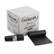 MİSPAK ( BATTAL BOY SİYAH MİS-BT-YS-34 ) BATTAL BOY 72 x 95 cm 60 µm 10'lu x ...