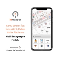 INMAPPER 25 Kamu Binası için Yıllık Navigasyon Yazılımı ve Mobil Uygulama Ent...