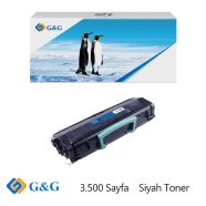 G&G GG-DLE260F GG-DLE260F 3500 Sayfa SİYAH MUADIL Lazer Yazıcılar / Faks Maki...