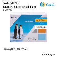 G&G GG -CS770FBK GG-CS770FBK 7000 Sayfa SİYAH MUADIL Lazer Yazıcılar / Faks M...