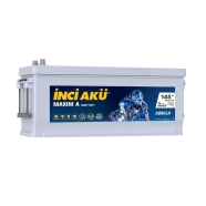 İNCİ ( 1014067 ) 12 V 145 Ah C20 MAXİM A GORİLLA SULU Akü