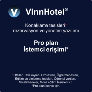 VINNHOTEL VPRC4070 Pro Plan İstemci Erişim Lisansı (Konaklama Tesisi Rezervas...