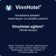 VINNHOTEL Temel Seviye TFMS1890 (Konaklama Tesisi Rezervasyon ve Yönetim Yazı...