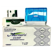 MARMARİS 001.MK- C13 YENİ NESİL KATLAMALI HAVLU 12*200 12'li 35 g/m² TEK KAT ...