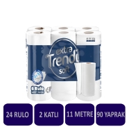 EXTRA TRENDİ SOFT M-HVL-148 EXTRA TRENDİ SOFT 2 KATLI _KAĞIT HAVLU 6 RULO 4 x...